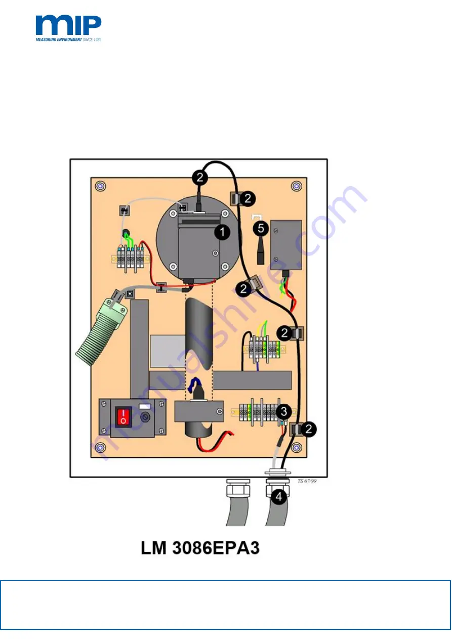 MIP LM 3086 EPA3 Operation And Service Manual Download Page 62