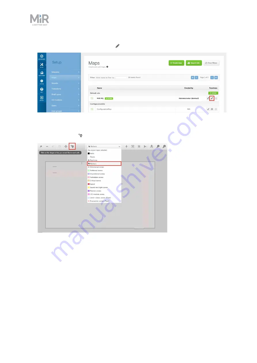 MIR 250 Shelf Carrier User Manual Download Page 169