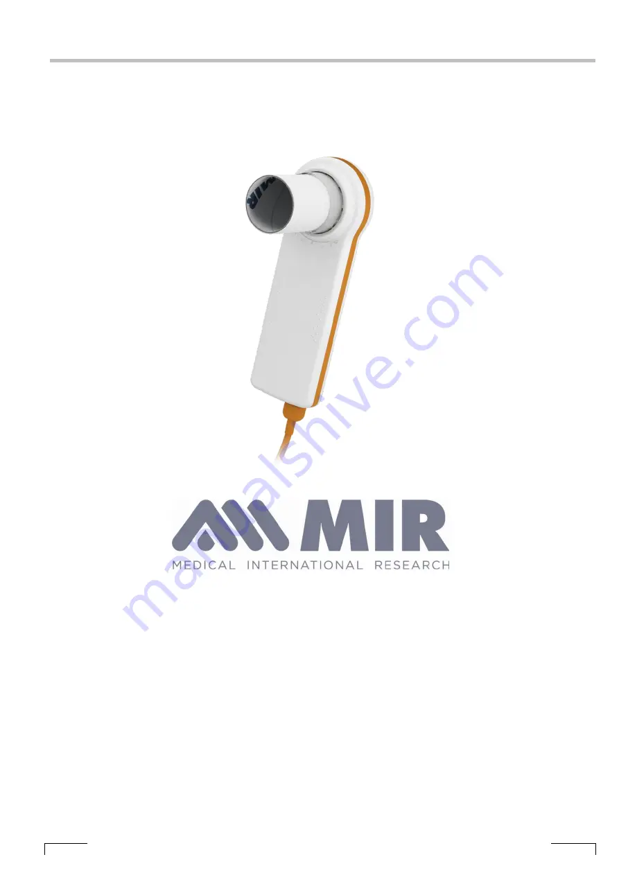 MIR MiniSpir Light User Manual Download Page 1