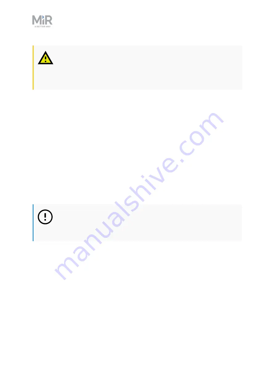 MIR Shelf Lift Operating Manual Download Page 44