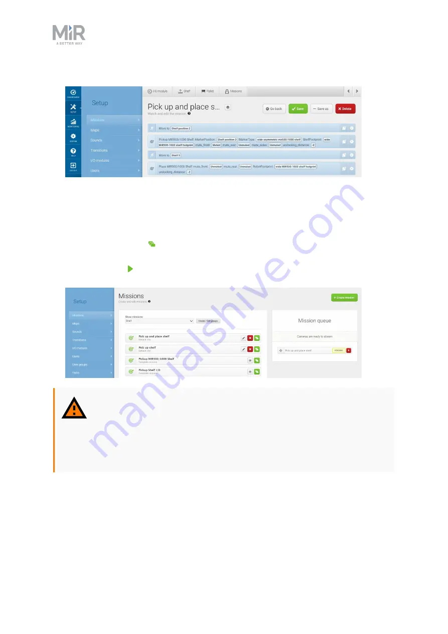 MIR Shelf Lift Operating Manual Download Page 65