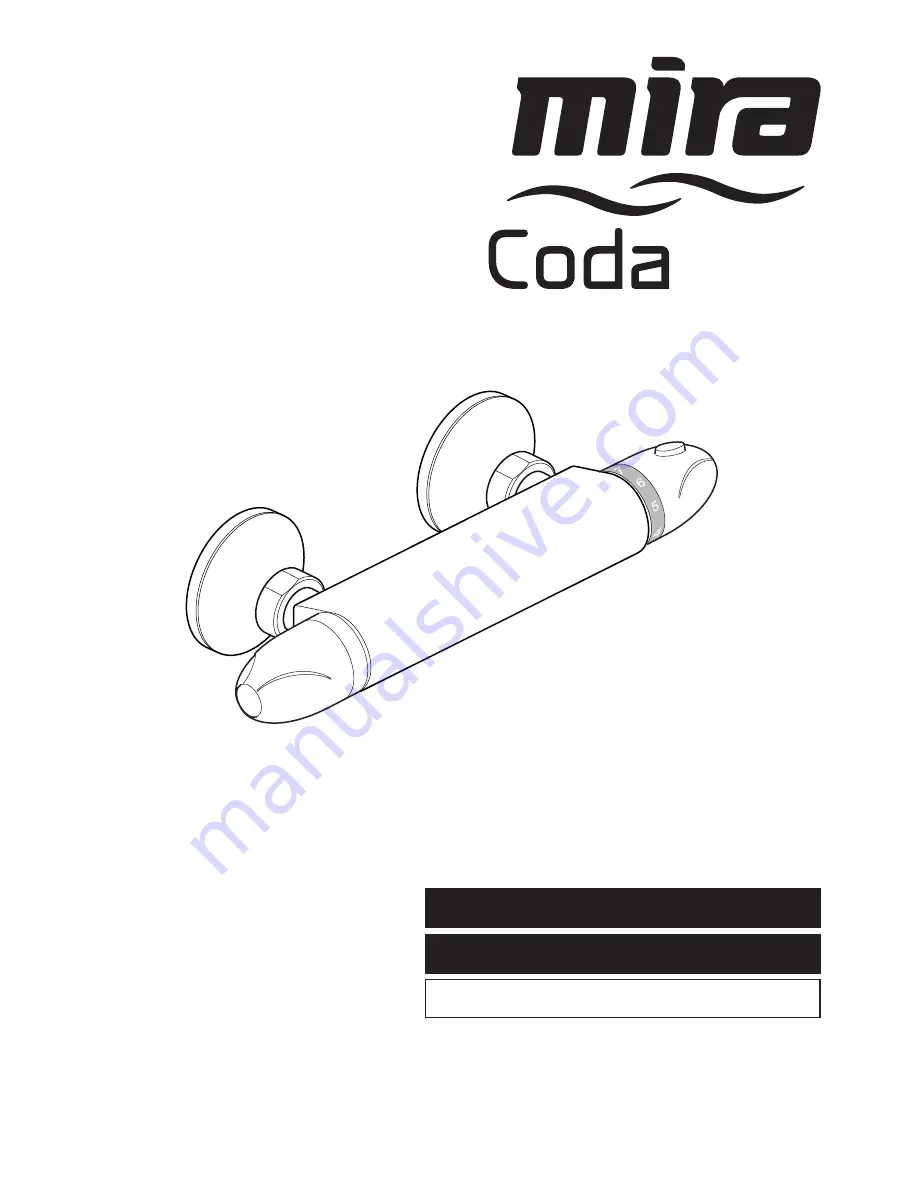 Mira Coda Installation & User Manual Download Page 1