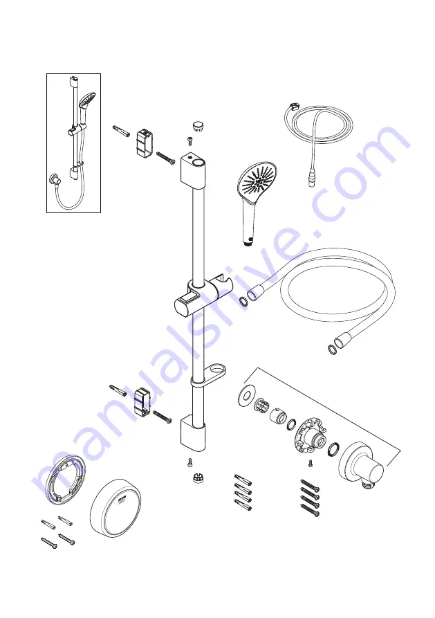 Mira Mira Activate Ceiling Fed (High Pressure) 1.1903.086 Installation And User Manual Download Page 8