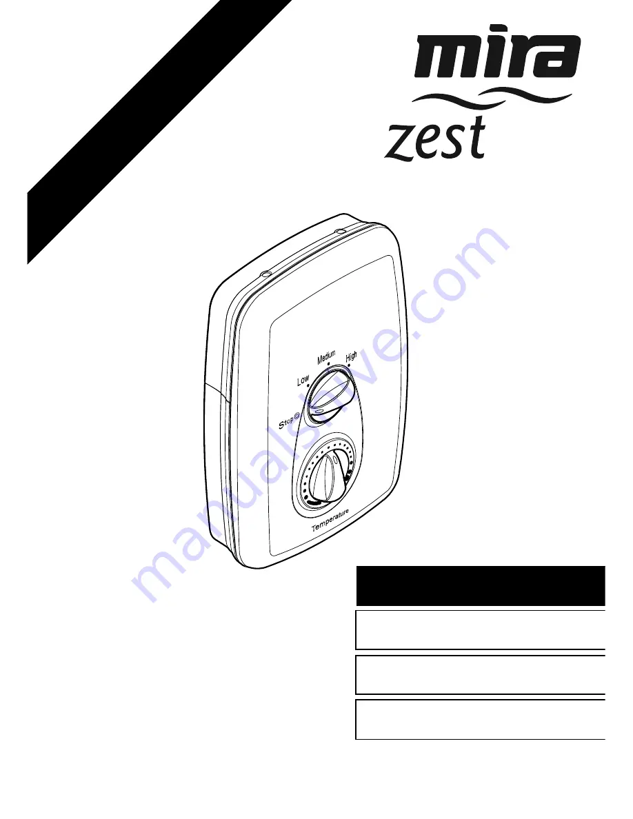 Mira Zest 7.5 Скачать руководство пользователя страница 1