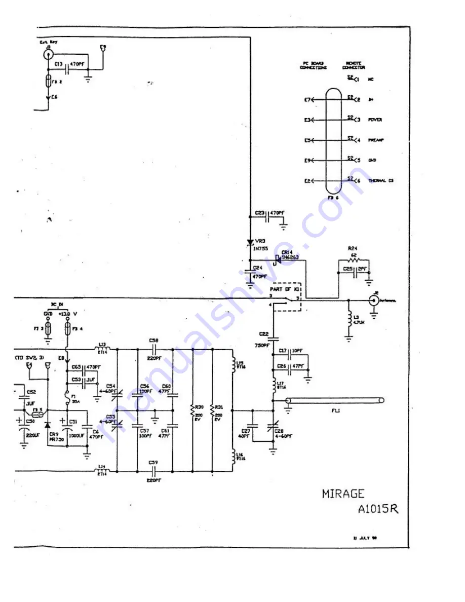 Mirage A1015R Quick Start Manual Download Page 5