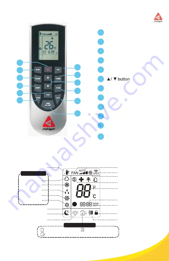 Mirage IAEH181A Owner'S Manual Download Page 11