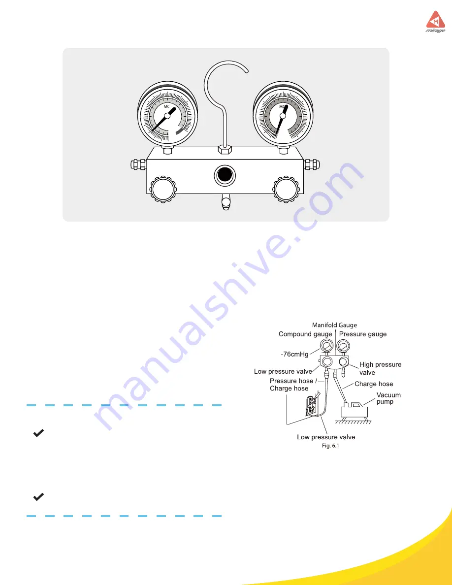 Mirage IVEH121A Owner'S Manual Download Page 57