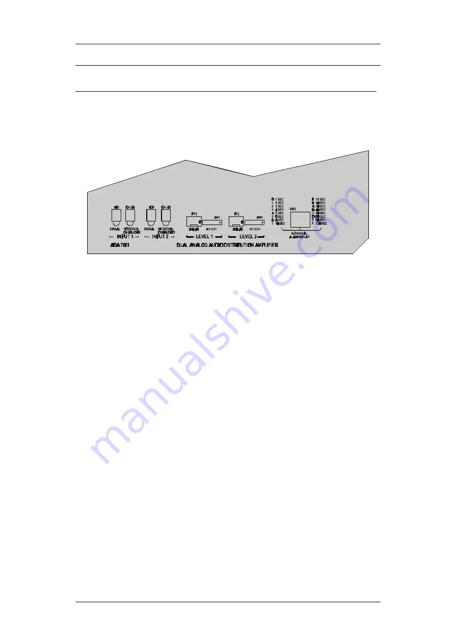 Miranda ADA-702i Manual To Installation And Operation Download Page 11