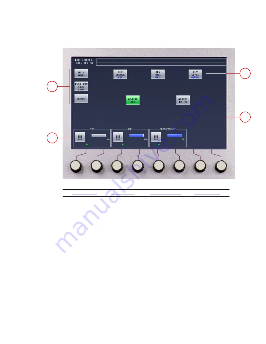 Miranda iMC-Panel-300 Operator'S Manual Download Page 60