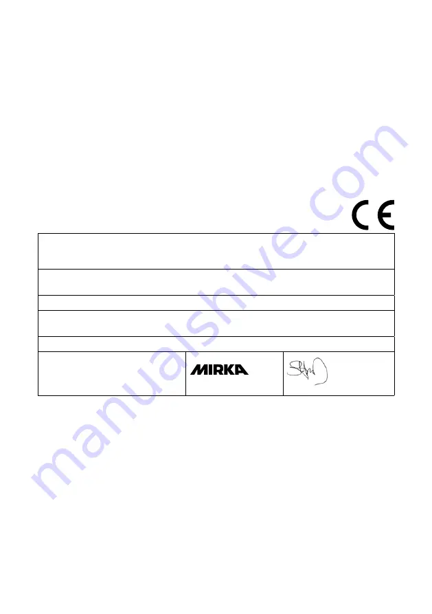 MIRKA 1230 M PC Operating Instructions Manual Download Page 134