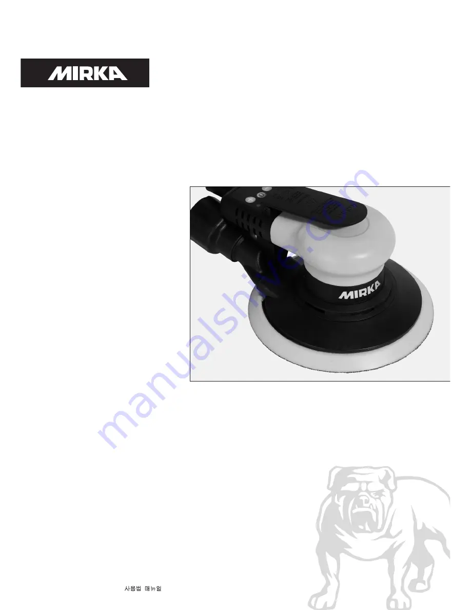 MIRKA CEROS325CV Operating Instructions Manual Download Page 1