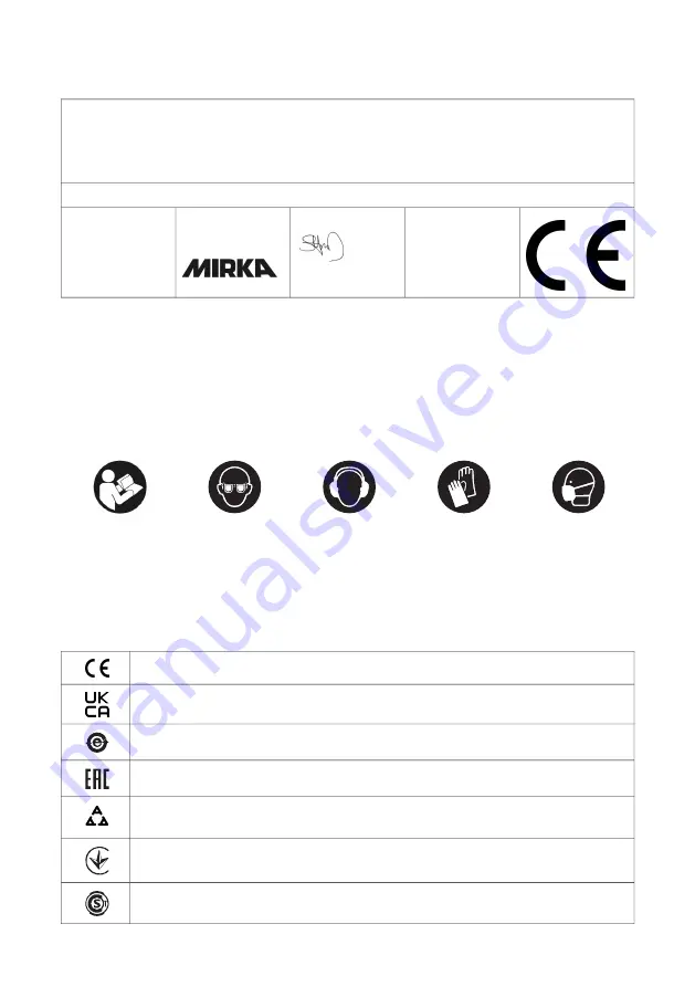 MIRKA DEOS 343 Operating Instructions Manual Download Page 171