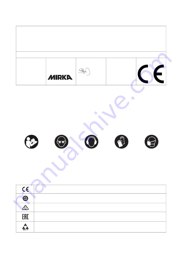 MIRKA LEROS 950CV Operating Instructions Manual Download Page 53