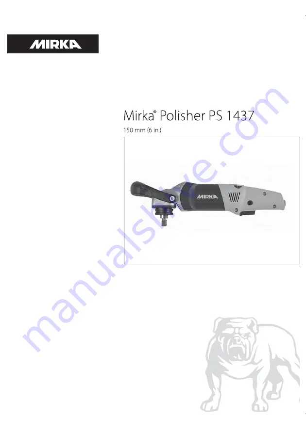 MIRKA PS 1437 Manual Download Page 1