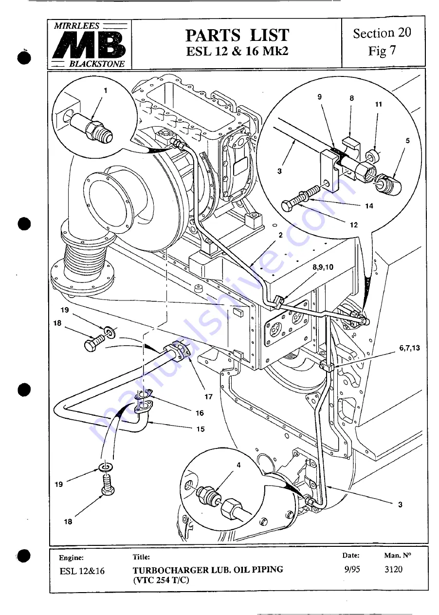 MIRRLEES BLACKSTONE ESL12 MK2 Instruction Manual Download Page 383