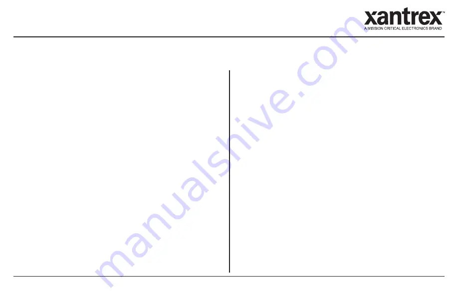 Mission Critical xantrex Freedom SW 3012 Скачать руководство пользователя страница 3