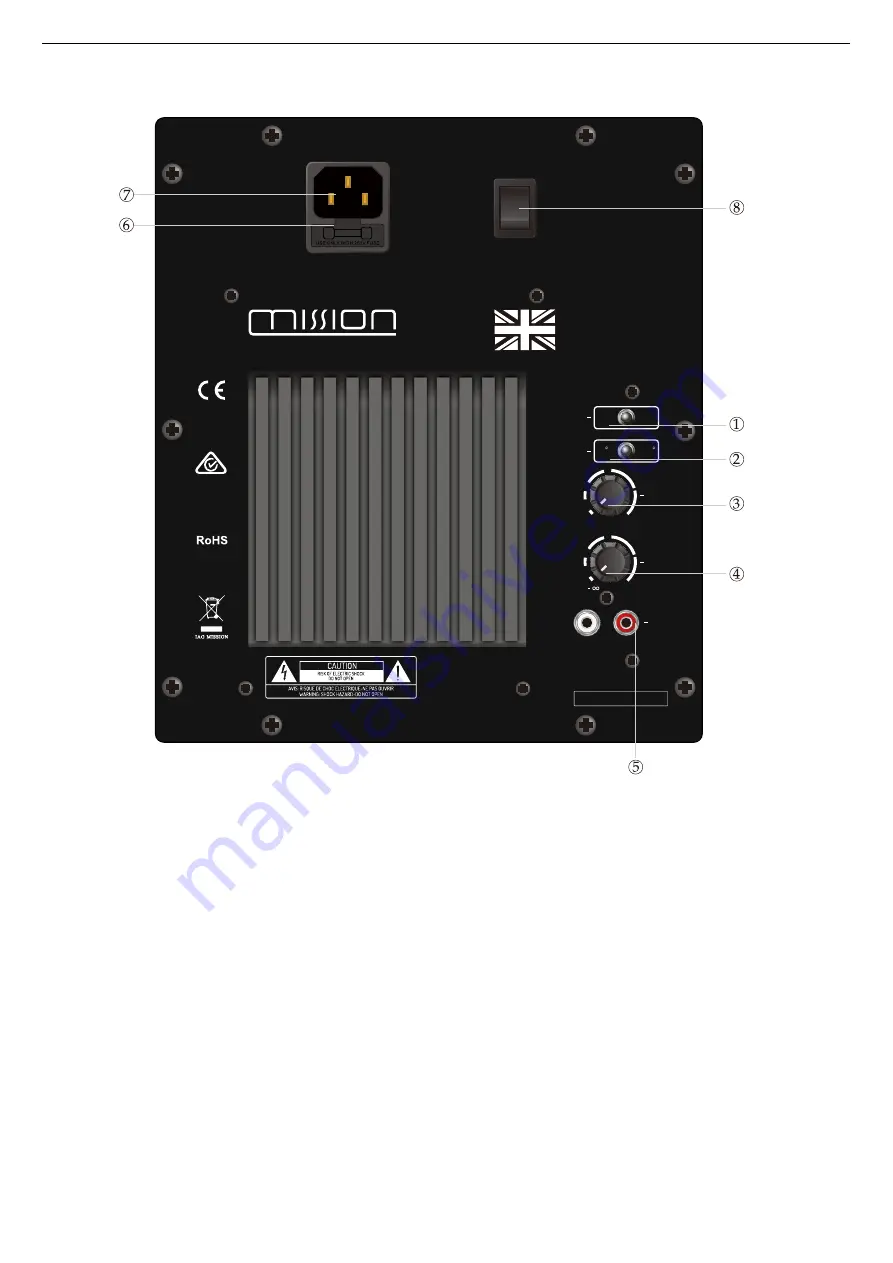 Mission MS-450SUB User Manual Download Page 4