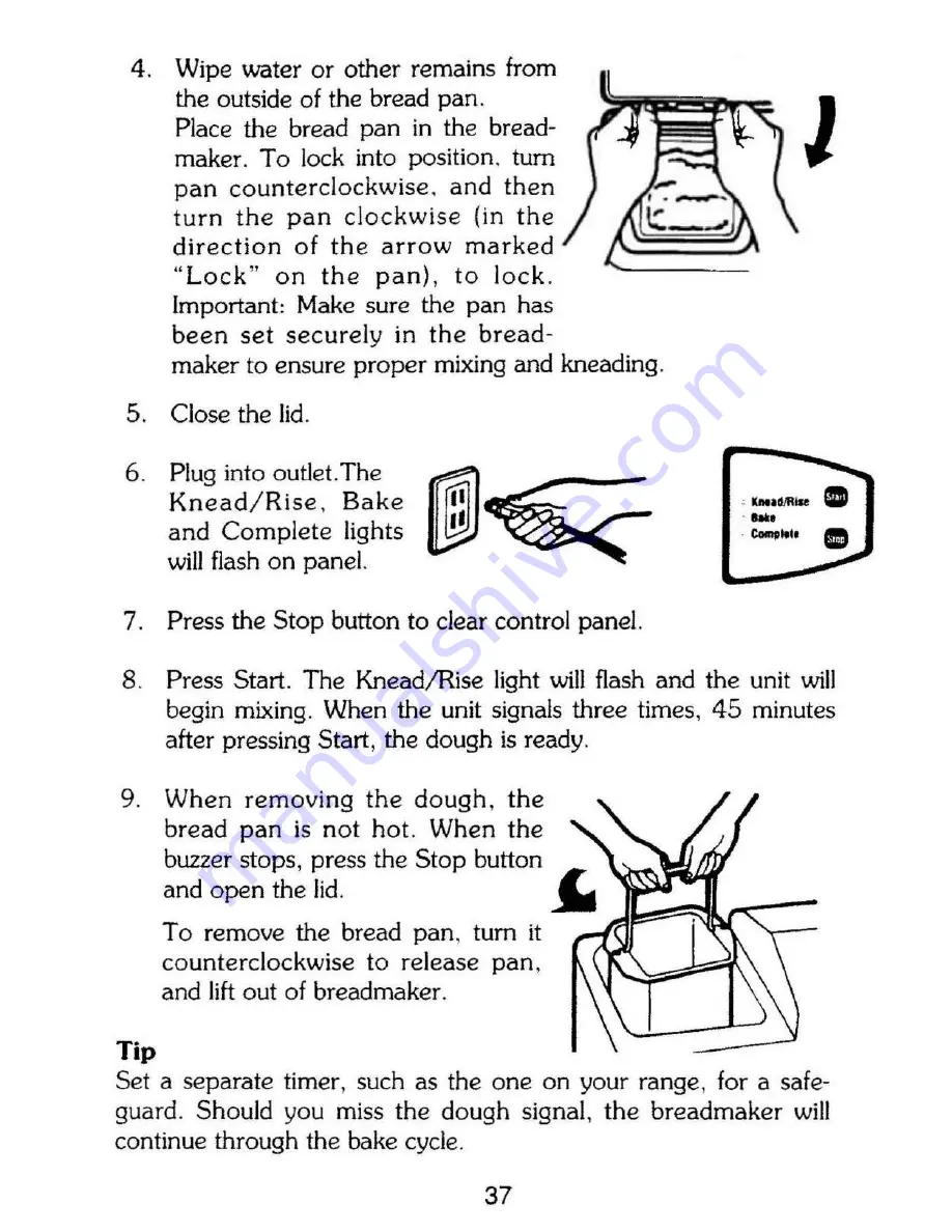 Mister Loaf HB211 Instruction Manual & Recipes Download Page 31