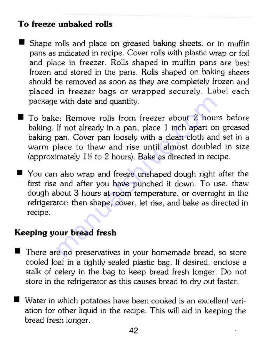 Mister Loaf HB211 Instruction Manual & Recipes Download Page 36