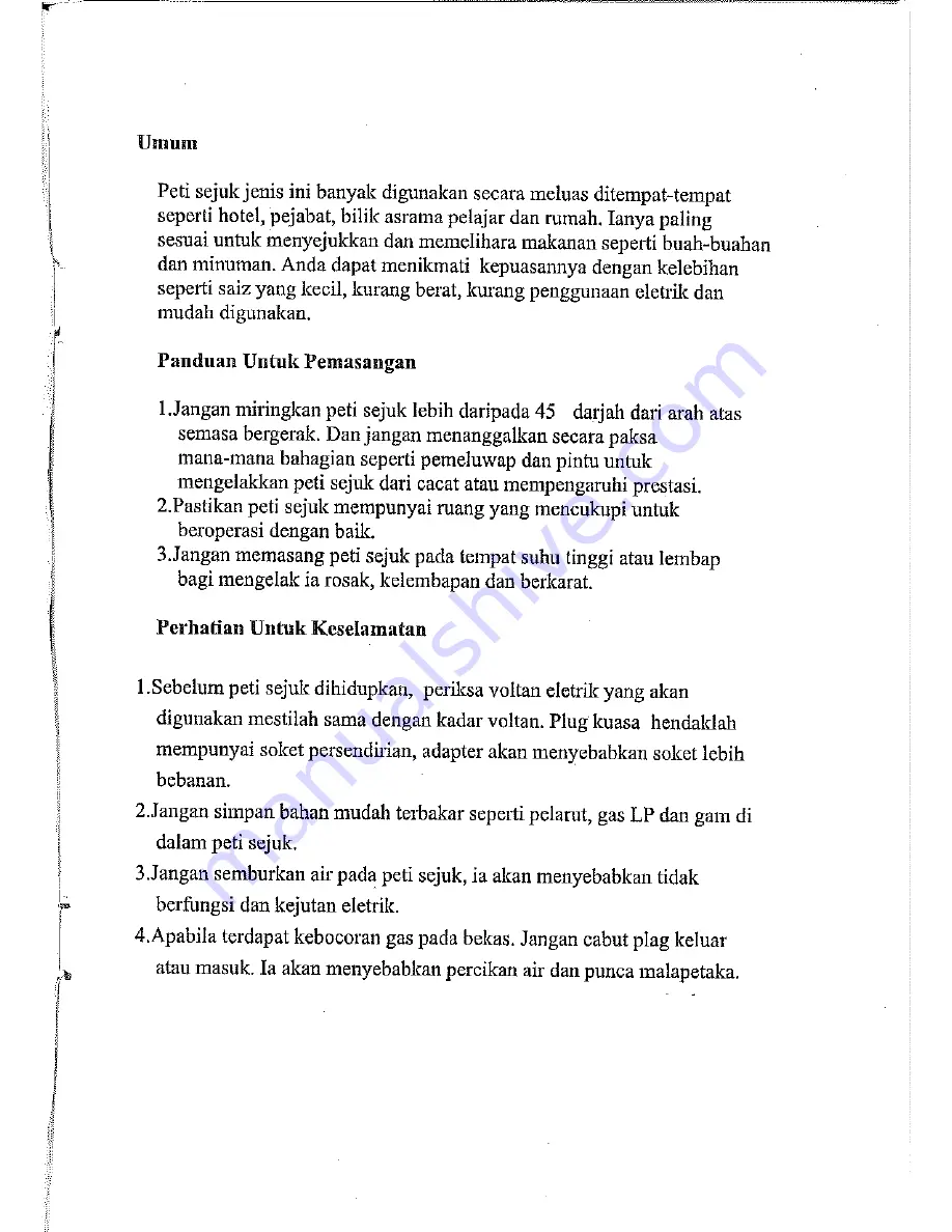 Mistral MB62DW Instruction Manual Download Page 8