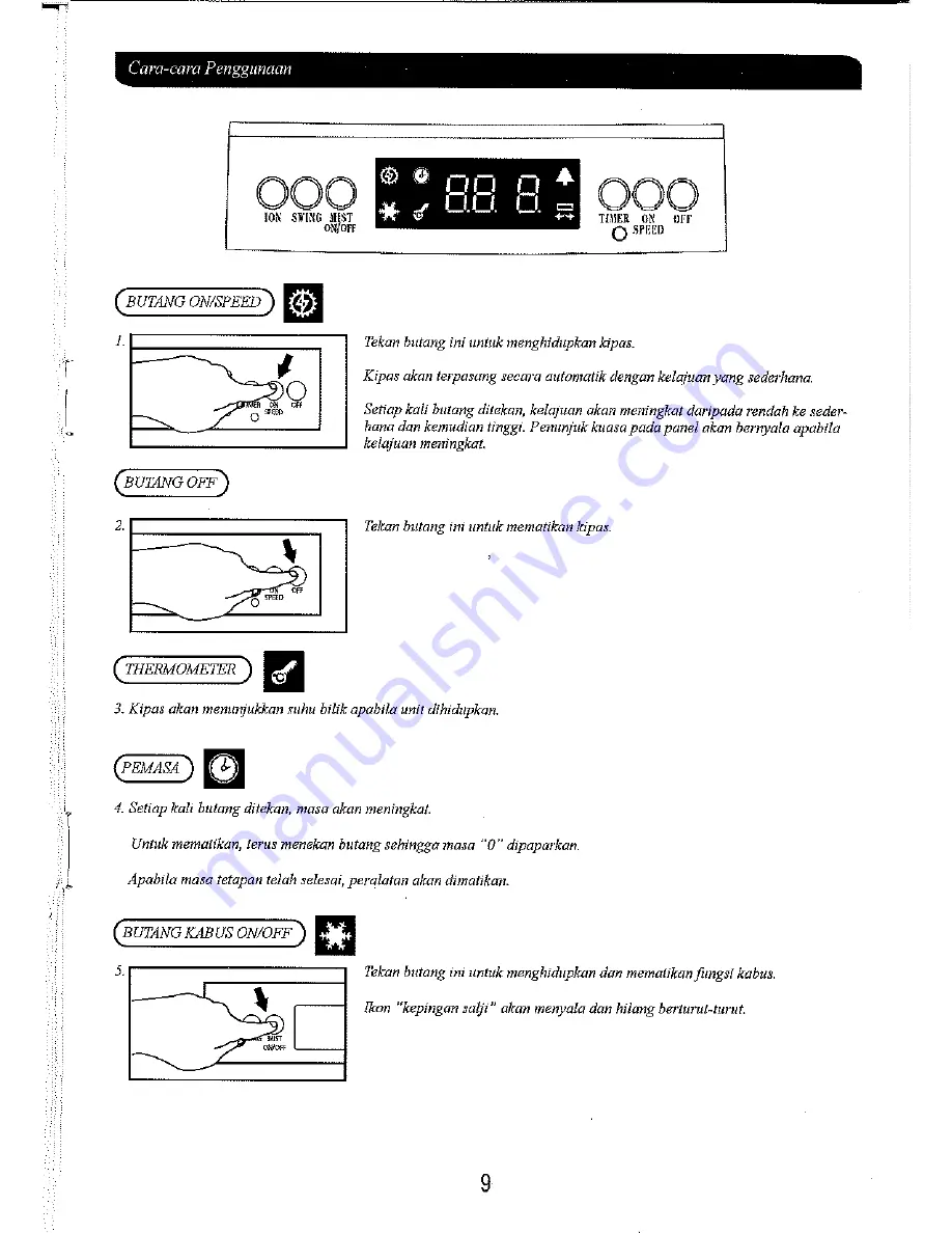 Mistral MMF55R Manual Download Page 10