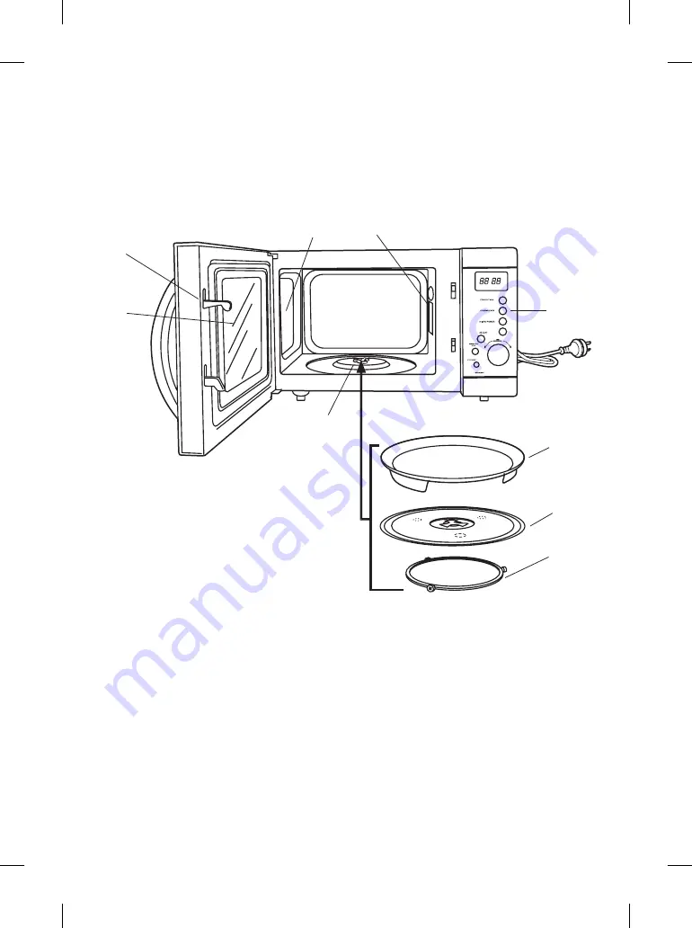 Mistral MMW25SS Operating Instructions Manual Download Page 4