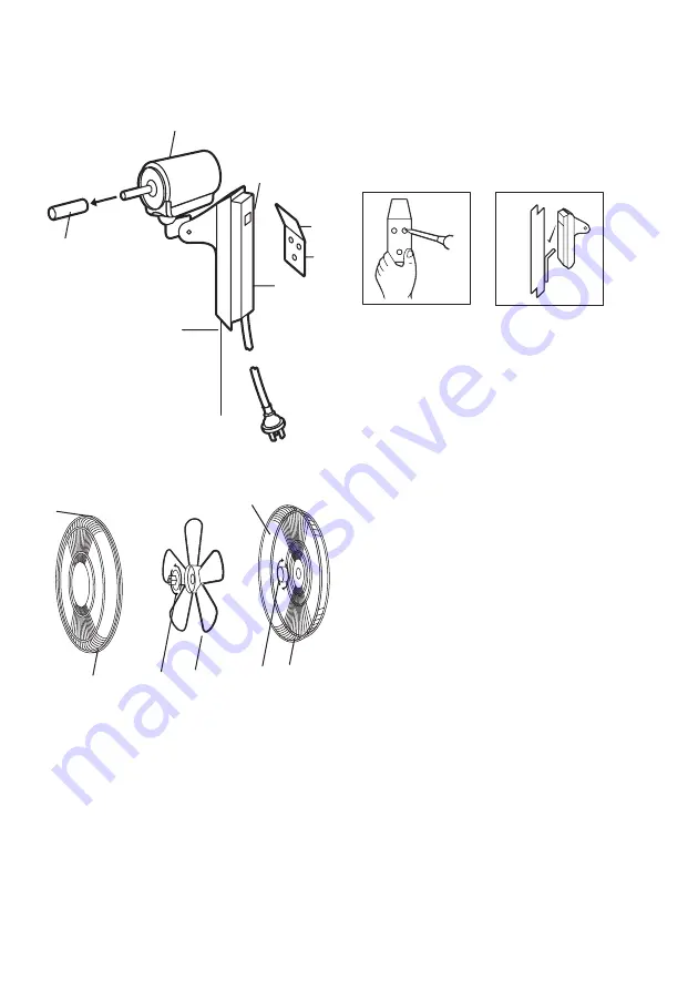 Mistral MWF40 Assembly Instructions Manual Download Page 5