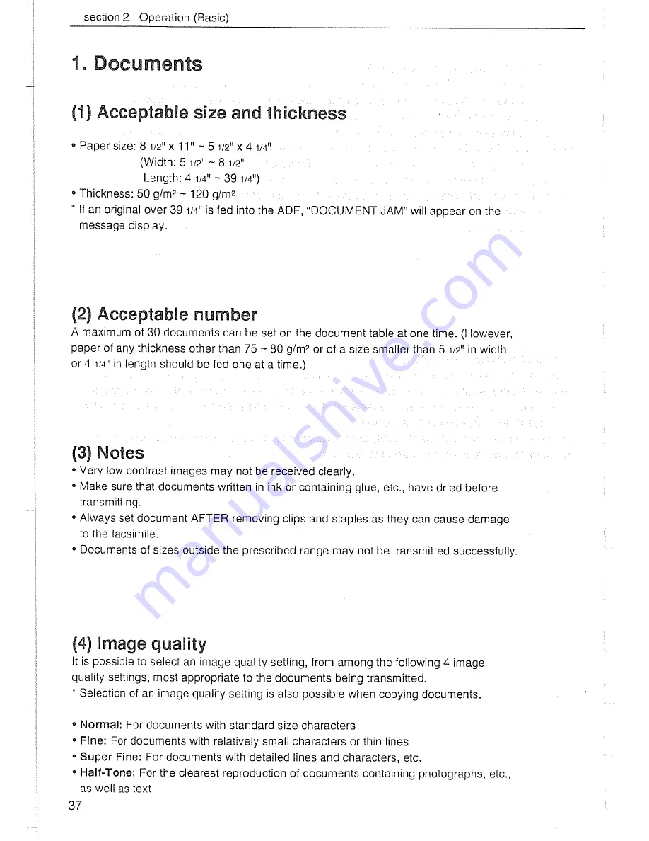 Mita LDC-780 Instruction Handbook Manual Download Page 40