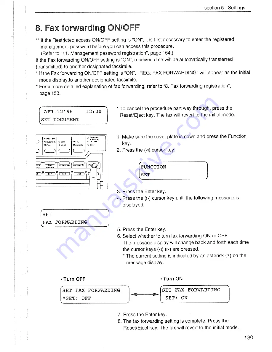 Mita LDC-780 Instruction Handbook Manual Download Page 179