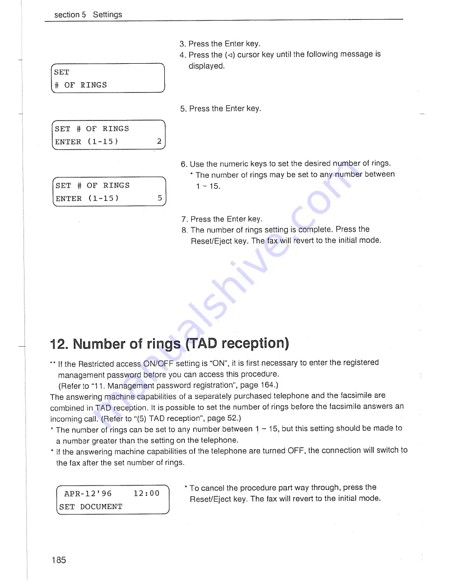 Mita LDC-780 Instruction Handbook Manual Download Page 184