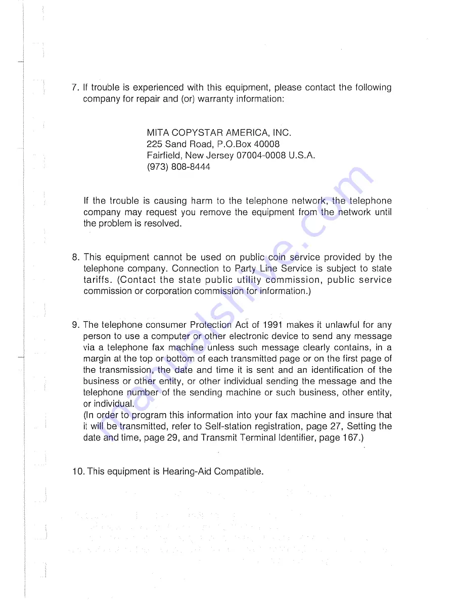 Mita LDC-780 Instruction Handbook Manual Download Page 281