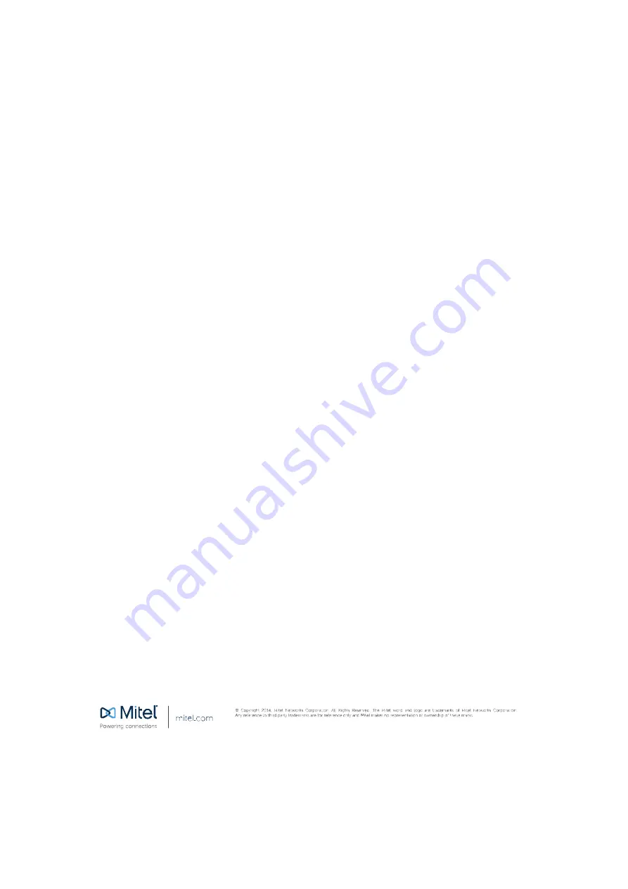 Mitel A5370 User Manual Download Page 100