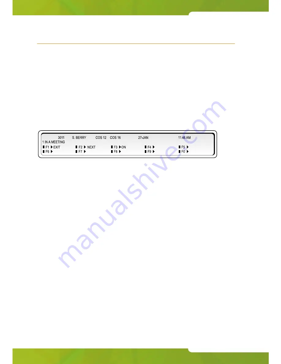 Mitel SUPERCONSOLE 1000 SX-200 User Manual Download Page 58