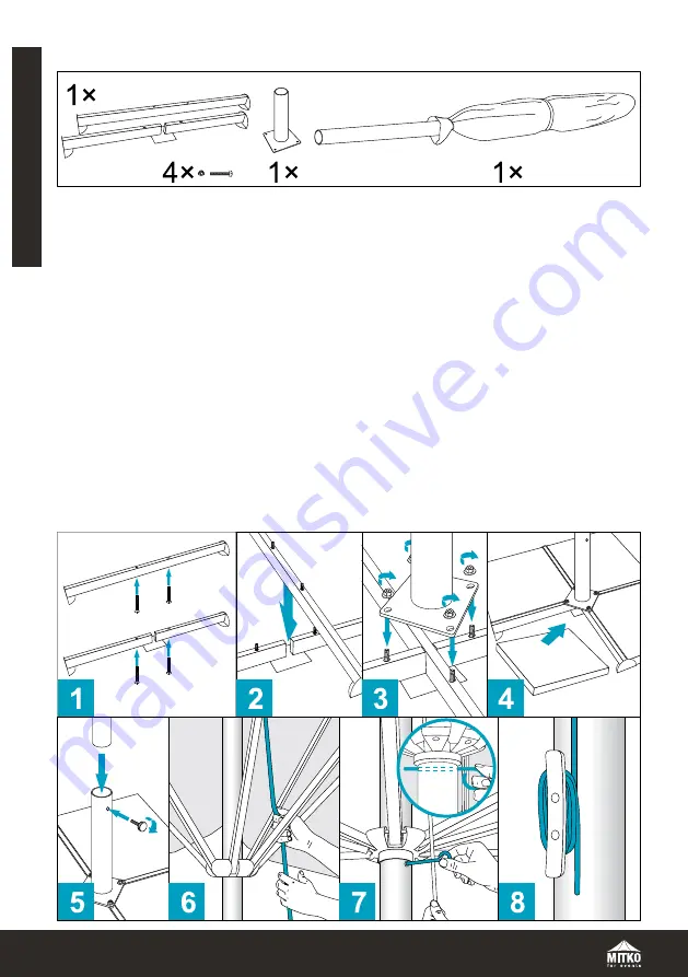 mitko SAN FRANCISCO Manual Download Page 10