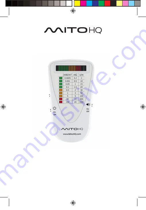 Mito HQ EMF METER User Manual Download Page 1