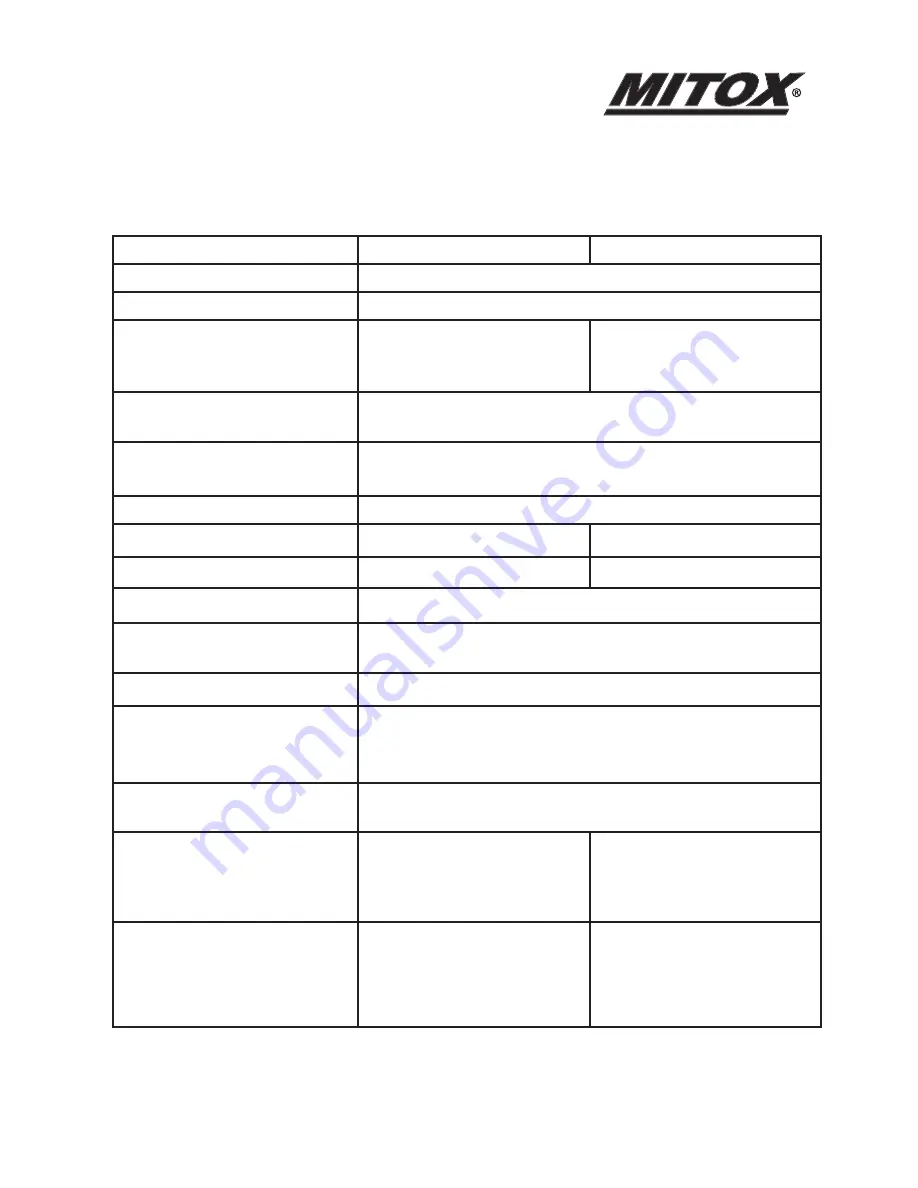 Mitox 270LX Operator'S Manual Download Page 29