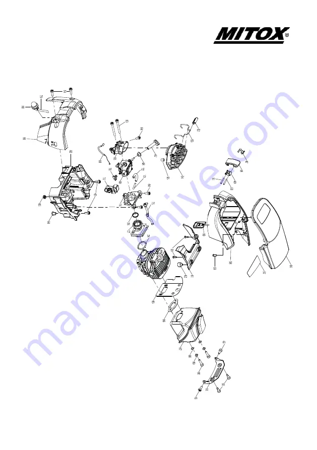 Mitox 455CSX Operator'S Manual Download Page 41