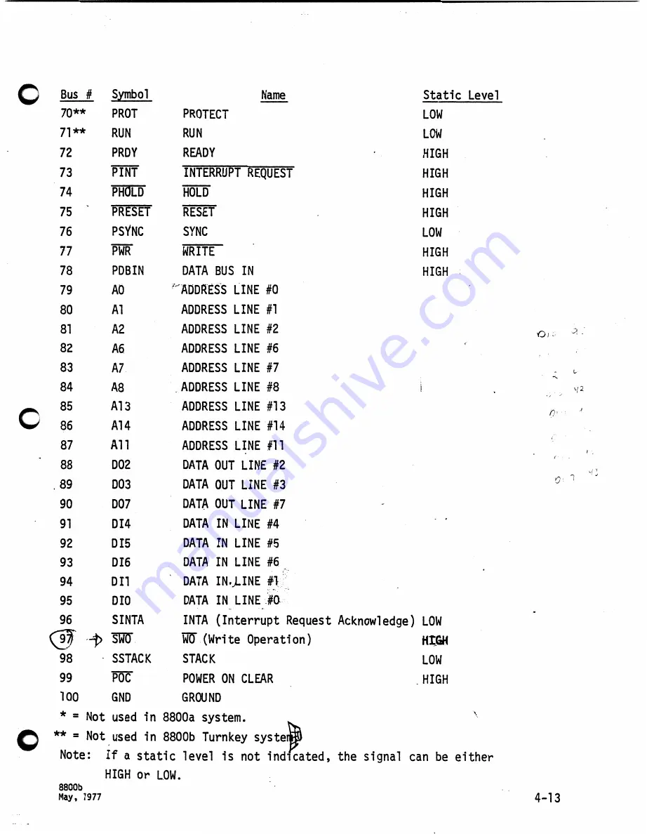 MITS altair 8800b Documentation Download Page 128