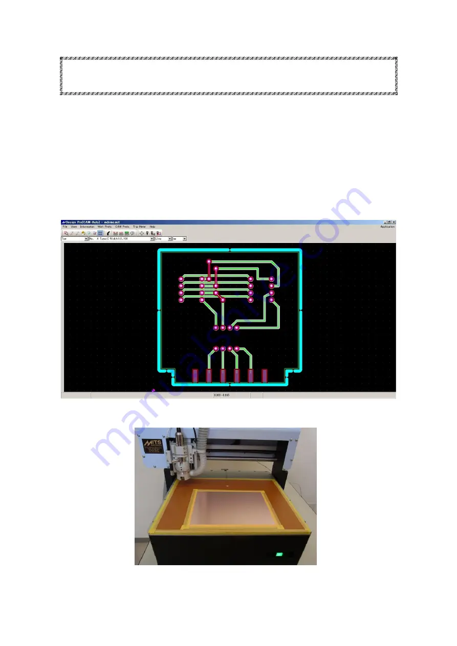 MITS Design Pro CAM-T Manual Download Page 12