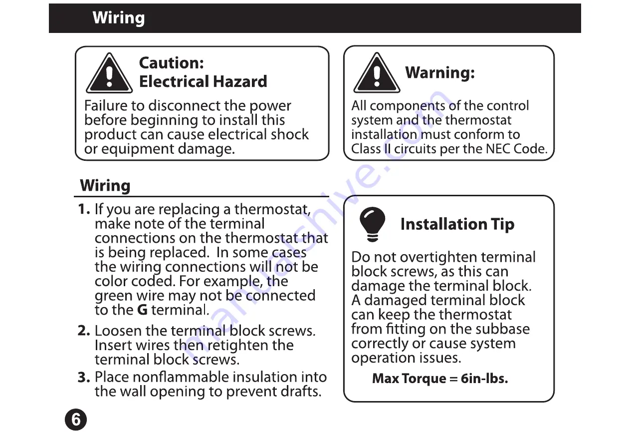 MITS STN855W Installation Manual Download Page 8