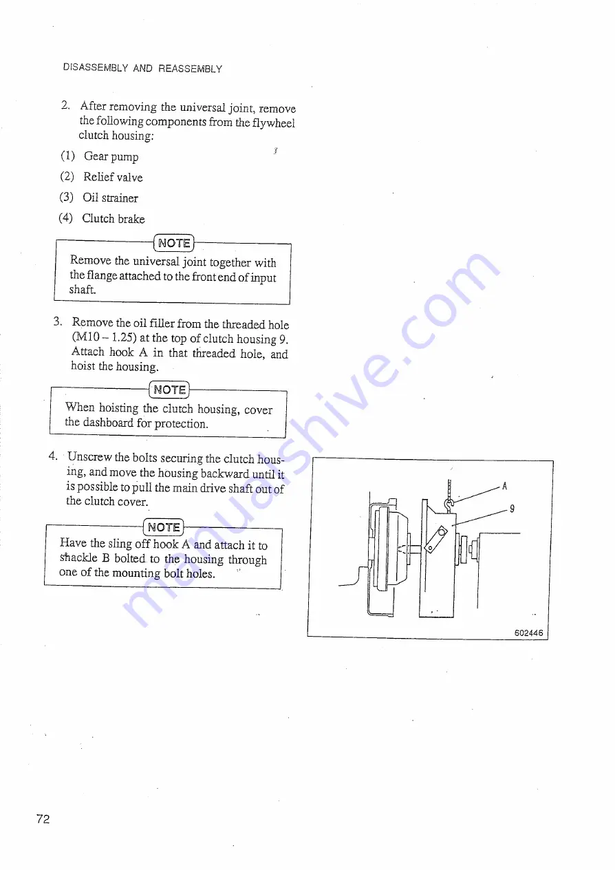 Mitsubishi Heavy Industries BD2GII Service Manual Download Page 72