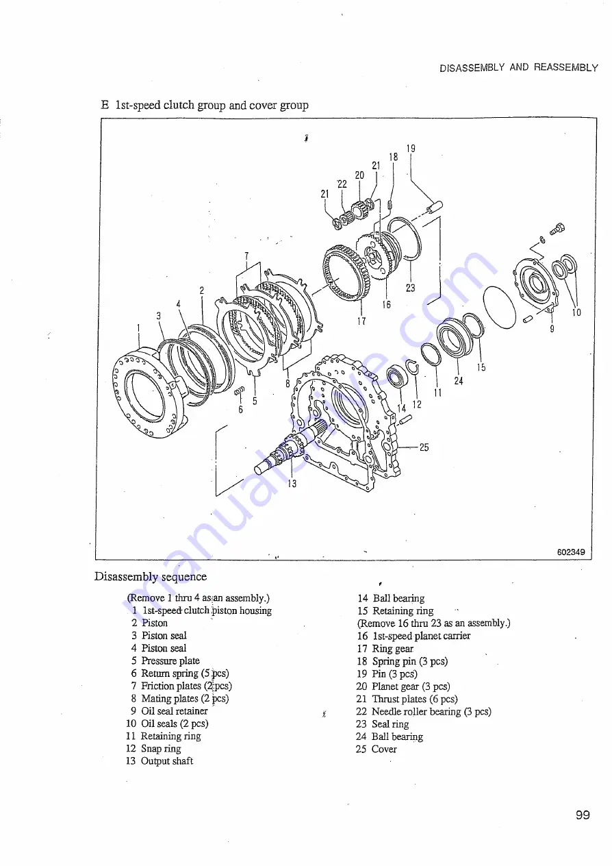 Mitsubishi Heavy Industries BD2GII Service Manual Download Page 99