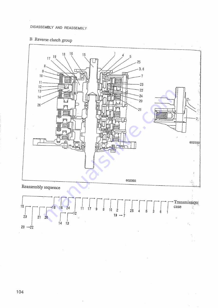 Mitsubishi Heavy Industries BD2GII Service Manual Download Page 104