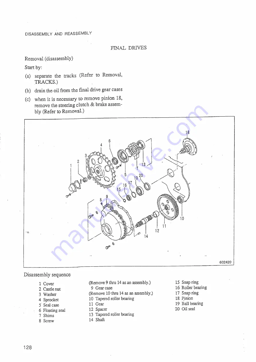 Mitsubishi Heavy Industries BD2GII Service Manual Download Page 128