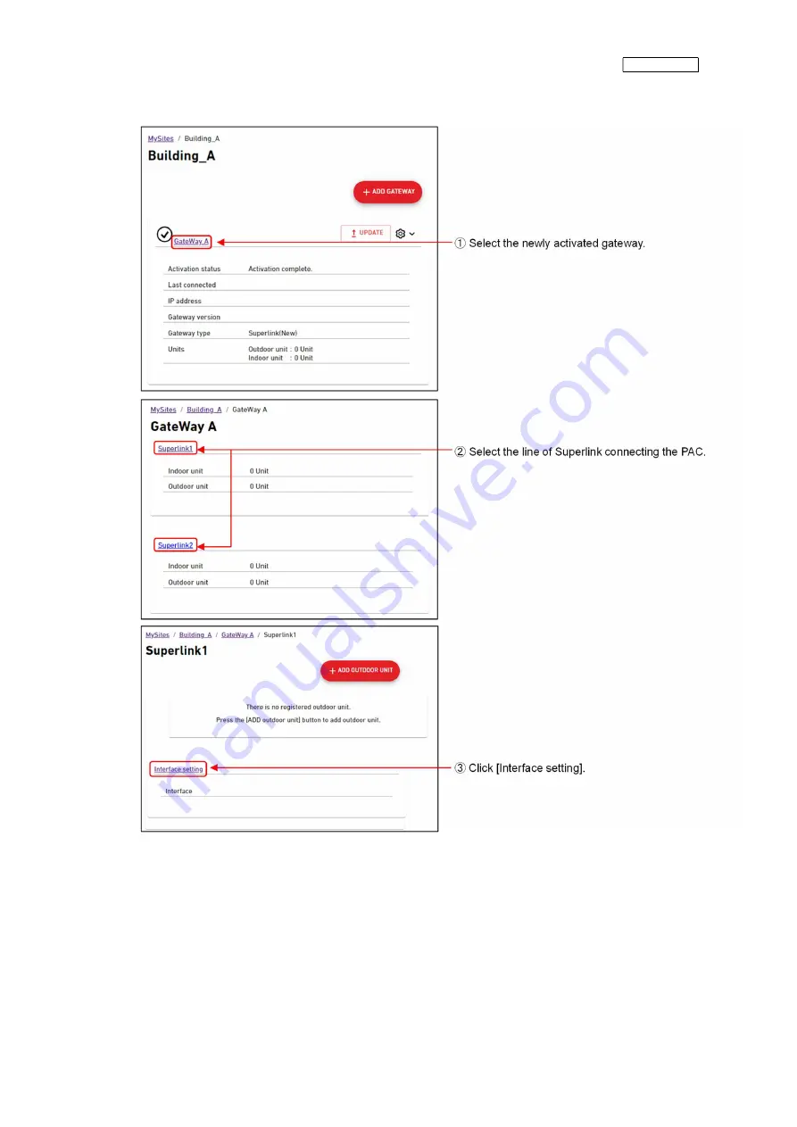 Mitsubishi Heavy Industries RM-CGW-E1 Setup Manual Download Page 22