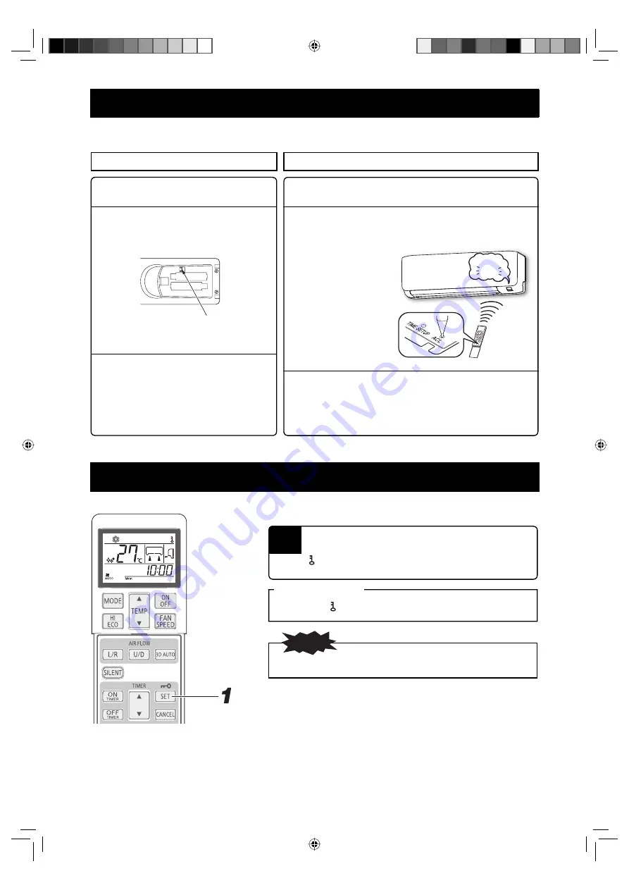 Mitsubishi Heavy Industries SRK10YSA-W User Manual Download Page 11