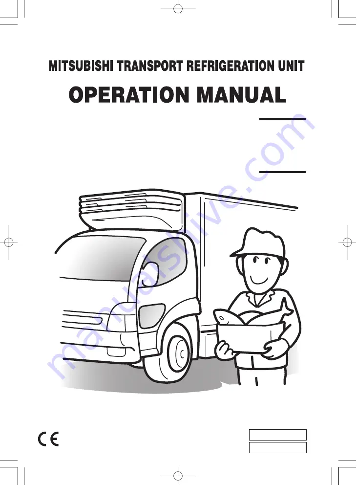 Mitsubishi Heavy Industries TNW4E Operation Manual Download Page 1