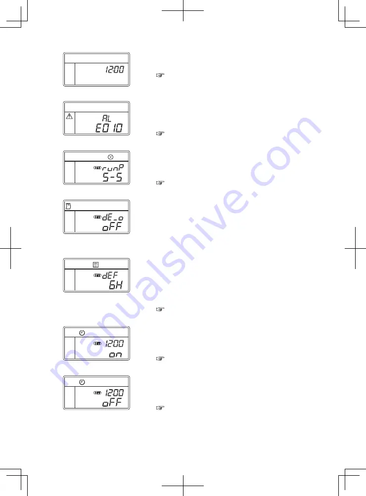 Mitsubishi Heavy Industries TU85SAE Operation Manual Download Page 28