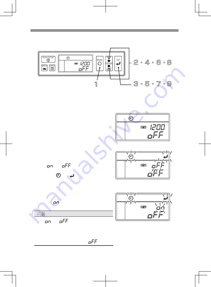 Mitsubishi Heavy Industries TU85SAE Operation Manual Download Page 50