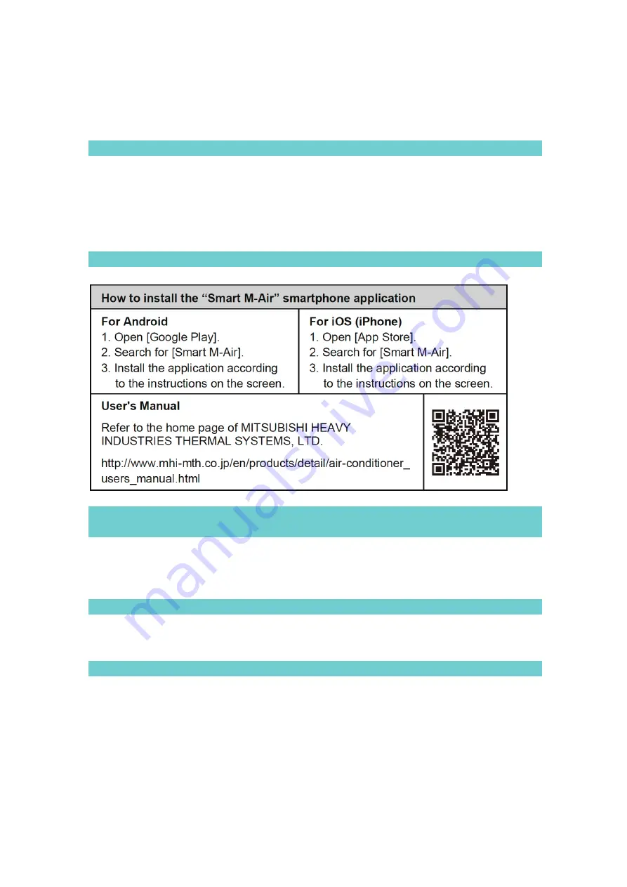 Mitsubishi Heavy Industries WF-RAC Technical Manual Download Page 88